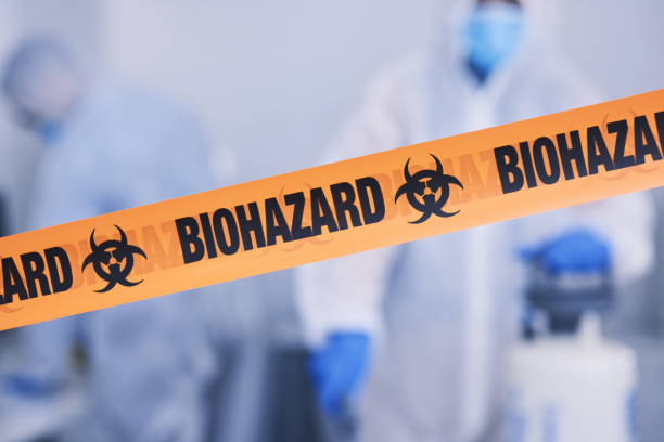 Professional Drug Lab Cleanup technician working in Harrisburg, PA